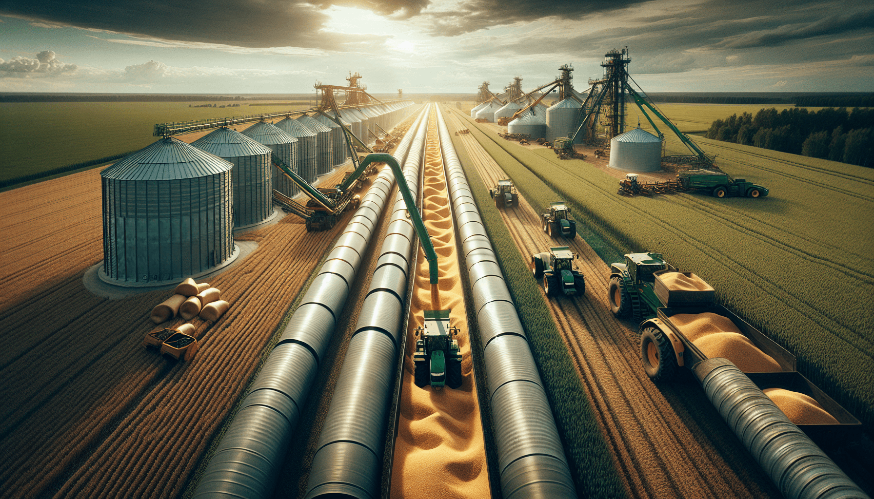 Спасение российского зерна: полимерные рукава как инновационное решение для АПК